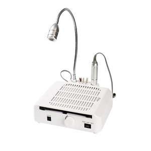 X & một chuyên nghiệp 3 trong 1 điện Nail Khoan máy mạnh mẽ với ánh sáng & bụi Collector vật liệu thép UK & chúng tôi phích cắm - Product Image 2