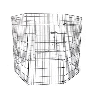 Valla de metal personalizable OEM para perros pequeños, cercado plegable para perros pequeños, precio bajo - Product Image 2