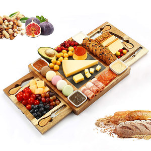 Planche à découper en <span class=keywords><strong>ardoise</strong></span> de fromage, simple, pour la <span class=keywords><strong>cuisine</strong></span>, avec couteau, vente en gros - Product Image 5