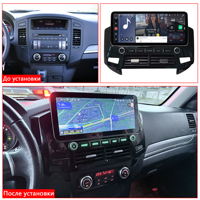 Автомагнитола 120W X 6CH серии Katana 12.3 дюйма для Mitsubishi Pajero 2006-2020, 8+256 ГБ, Android 14, DVD-плеер, навигация, мультимедиа