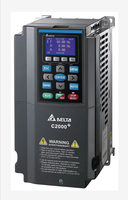Variateur de fréquence Delta VFD550C23A-00 de grande qualité, 55 kW, triphasé, 220 V, série C2000 Plus, avec variateur de fréquence Delta