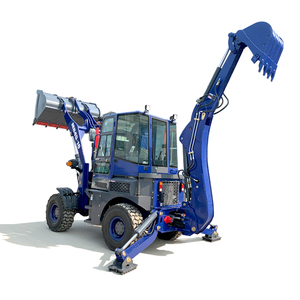 מטעין backhoe רב תכליתיים עם אביזרים שונים - Product Image 2