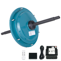Moteur industriel monophasé externe sans balais à aimant permanent Jiangxin 150AC 750W avec contrôleur PCB 50Hz IP55 IE4 en aluminium moulé