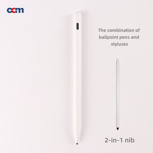 ปากกาสไตลั<span class=keywords><strong>ส</strong></span>แบบ 2-in-1 <span class=keywords><strong>ส</strong></span>ำหรับ iPad <span class=keywords><strong>จ</strong></span>ากโรงงานโดยตรง พร้อมหัวปากกาแบบเปลี่ยนได้ ป้องกันการ<span class=keywords><strong>ส</strong></span>ัมผั<span class=keywords><strong>ส</strong></span>โดยไม่ตั้งใจ รองรับการเอียง พร้อมแม่เหล็กดูดติด - Product Image 1