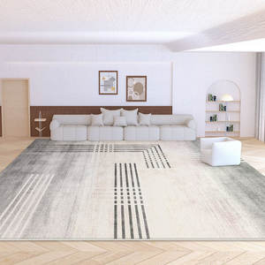 Tapis de style Wabi Sabi, rectangulaire, en fibre de polyester, antidérapant, pour la maison, chambre, cuisine, entrée, couverture complète - Product Image 4