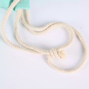 Sac à dos en toile de coton personnalisé avec cordon de serrage, sac en toile de coton avec logo, vente en gros - Product Image 4