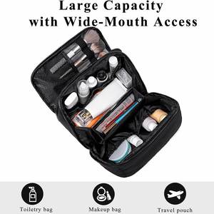 Customized Cosmetic Storage <b>Bag</b> with Dry and Wet Separation Multi-function <b>Toiletry</b> <b>Bag</b> with Classified Compartments for Women - Product Image 2