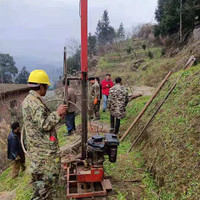 La plate-forme de forage portable de 50m est facile à démonter et facilite la plate-forme de forage de roche de noyau d'exploration dans les zones montagneuses