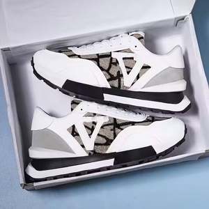 Zapatillas de Moda para Hombre, de Alta Calidad, Estilo Casual, para Deportes al Aire Libre, Skateboard, Diseño de Cuero, para Correr y Caminar - Product Image 2