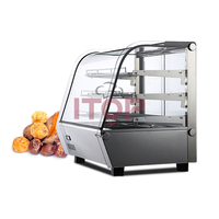 Vitrine chauffante électrique pour aliments, vitrine chauffante pour aliments, vitrine chauffante pour tartes