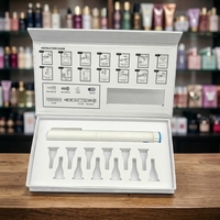 Boîte en papier rigide personnalisée avec impression flexographique pour stylo injecteur de produits de beauté, emballage écologique recyclé, plateau d'insertion en papier personnalisé