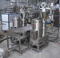 Grande Machine de Fabrication de Beurre de Cacahuète et Conditionnement à Pression d'Air avec Torréfacteur, Broyeur Colloïdal et Capsules