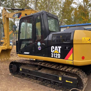 รถขุดตีนตะขาบขนาดกลาง CAT312D มือสอง สำหรับงานก่อสร้างและเหมืองแร่ เครื่องยนต์ 72 กิโลวัตต์ ปั๊มไฮดรอลิกและเกียร์บ็อกซ์ ควบคุมด้วย PLC - Product Image 1