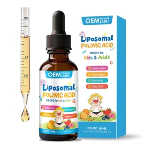 <span class=keywords><strong>Suplemento</strong></span> <span class=keywords><strong>de</strong></span> Ácido Fólico OEM para Niños, Gotas Líquidas <span class=keywords><strong>de</strong></span> Ácido Fólico con <span class=keywords><strong>B12</strong></span> Metilado, Citrato <span class=keywords><strong>de</strong></span> Zinc, <span class=keywords><strong>Vitamina</strong></span> B6 <span class=keywords><strong>y</strong></span> C para la Concentración Cerebral <span class=keywords><strong>y</strong></span> la Salud Celular - Product Image 1
