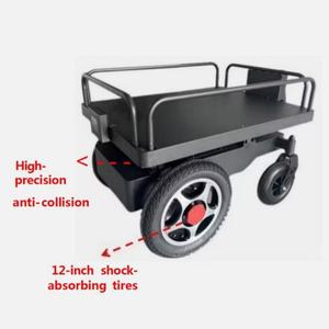 <span class=keywords><strong>Robot</strong></span> <span class=keywords><strong>de</strong></span> suivi <span class=keywords><strong>de</strong></span> <span class=keywords><strong>ligne</strong></span> FOLO-4WD 100KG, chariot <span class=keywords><strong>robot</strong></span> <span class=keywords><strong>de</strong></span> suivi automatique, véhicule <span class=keywords><strong>de</strong></span> suivi intelligent, chariot <span class=keywords><strong>de</strong></span> transport électrique - Product Image 4