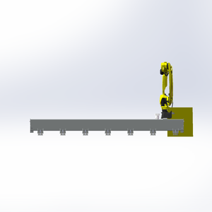 Functions and Application Scope of 7th Axis Robot Linear Rail With Motor Bearing Gear PLC High <b>Thrust</b> Motor Offers Powerful Perf - Product Image 4