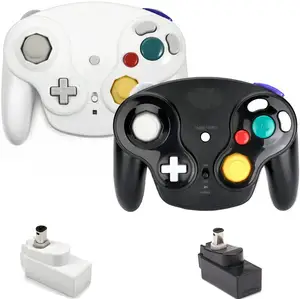 Manette de jeu sans fil pour Nintendo GameCube, 2.4GHz, contrôleur, Joystick pour console NGC Wii