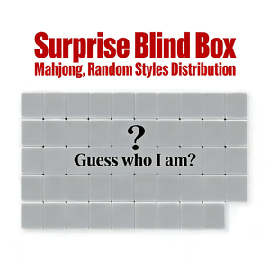 Coffret Mystère de <span class=keywords><strong>Jouets</strong></span> de Haute Qualité : Tuiles de <span class=keywords><strong>Mahjong</strong></span> Américaines en Acrylique pour Collection et Cadeau - Product Image 1