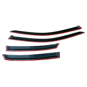 Pour <span class=keywords><strong>AUDI</strong></span> A4 B6 B7 2002-2009 berline voiture fenêtre latérale visière pluie garde ombre bouclier abri protecteur couverture cadre accessoires - Product Image 2