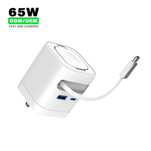 Tốt Nhất Người Bán Sạc Không Dây <span class=keywords><strong>Receiver</strong></span> Loại C Adapter <span class=keywords><strong>USB</strong></span>-C 65W Sạc Không Dây Sạc Nhanh Cho Android Loại C Số Lượng Lớn - Product Image 4