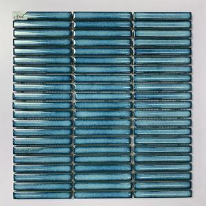 Piastrella a Mosaico in Porcellana Lucida a Strisce Lunghe Effetto Kit Kat per Rivestimenti Bagno, <span class=keywords><strong>Cucina</strong></span>, Pareti Doccia Hotel - Product Image 4