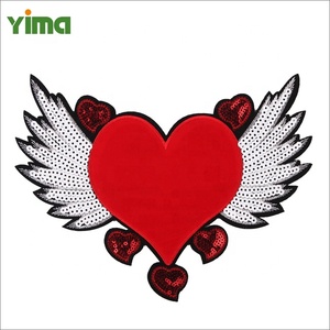 Большие двусторонние нашивки с блестками на заказ, вышивка утюгом, Сова, собака, тигр, единорог, Мультяшные нашивки для детской одежды - Product Image 5