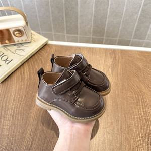 <span class=keywords><strong>Chaussures</strong></span> <span class=keywords><strong>de</strong></span> marche à semelle souple pour bébés, <span class=keywords><strong>chaussures</strong></span> en cuir PU <span class=keywords><strong>de</strong></span> style britannique pour bébés garçons et filles âgés <span class=keywords><strong>de</strong></span> 1 à 3 ans - Product Image 4