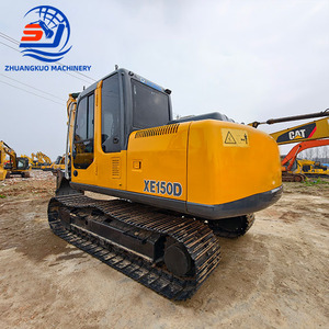 Excavadora hidráulica de cadenas XE150 D usada de alta calidad y en buen estado, 15 toneladas, excavadora mediana usada en venta, disponible en stock. - Product Image 2