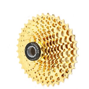 Piñón libre SUNSHINE-SZ <span class=keywords><strong>bicicleta</strong></span> <span class=keywords><strong>de</strong></span> carretera, Piñón <span class=keywords><strong>de</strong></span> Cassette dorado <span class=keywords><strong>de</strong></span> 11-32/50T, 9/<span class=keywords><strong>10</strong></span>/11/12 <span class=keywords><strong>velocidades</strong></span> - Product Image 1