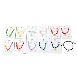 Golden Elephant Stainless Steel Seven Star Knot Bracelet Handmade Fashion Cuff Bracelets 12Pcs <b>Set</b> - Product Image 2