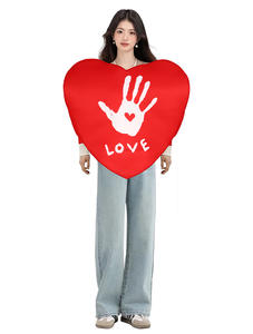 Costumes de cosplay de couple en forme de cœur pour la Saint-Valentin - Tenues de mascotte amusantes pour les fêtes et les événements scolaires - Product Image 6