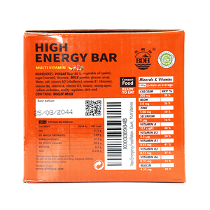 Thanh thực phẩm có hương vị trái cây năng lượng cao 4 ngày bổ sung vitamin tổng hợp và khoáng chất với vị mặn và kết cấu cứng - Product Image 5