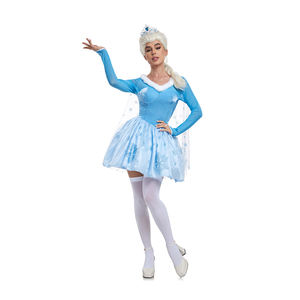 Nouveautés Tenue Cosplay Halloween pour femmes Robe de princesse <span class=keywords><strong>Elsa</strong></span> Reine <span class=keywords><strong>Elsa</strong></span> Costumes de fête - Product Image 2