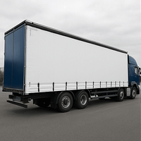 Couverture de bâche de lit de camion Impression numérique Bâche en PVC Bâche imperméable caravane auvent