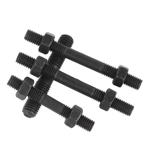 Tiges filetées plates en acier au carbone haute résistance M24 <span class=keywords><strong>M27</strong></span> M30 M33, boulons à double extrémité, grade 4.8/8.8/10.9/12.9, zingués - Product Image 6