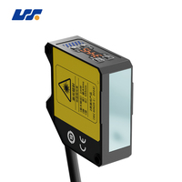 Capteur de déplacement photoélectrique laser PNP compact de haute précision pour la mesure de distance dans l'automatisation industrielle