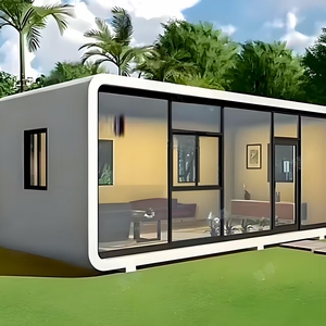 مقصورة فاخرة صديقة للبيئة ، وحدات منزل فيلا قابلة للطي للتخييم ، هيكل أخضر منخفض التكلفة ، بناء سريع لغرفة النوم - Product Image 4