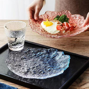 Piatto di frutta snack con Texture martellata e Design sfumato per decorazioni da tavola - Product Image 1