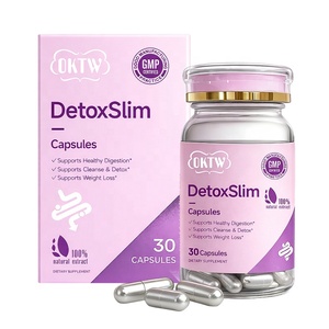 Cápsulas DetoxSlim OKTW <span class=keywords><strong>para</strong></span> una Digestión Saludable, Limpieza y Pérdida de Peso, en Stock, Muestras Gratis, Marca Privada OEM - Product Image 6