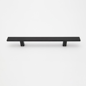 MAXERY Maniglia Quadrata Minimalista Nera Opaca, Maniglia per Porta d'Ingresso in Acciaio Inox Premium, 50 <span class=keywords><strong>cm</strong></span>, Grande Maniglia per Porta - Product Image 3
