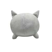 La bataille des chats jeu de poupée périphériques jouets en peluche drôle rond chats blancs jouets en peluche populaires les chats de bataille cadeaux de poupée en peluche