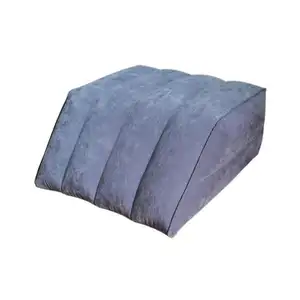 Draagbare Air Back Kussen Opblaasbaar Bed Wig Kussen Relax Camping Kussen Thai Driehoek Kussen Voor Slapen Pvc Aangepaste Grootte