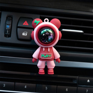 Ambientadores de Coche con Diseño de Astronauta de Dibujos Animados, Tabletas Aromáticas para Decoración Interior del Vehículo, Suministros de Aromaterapia - Product Image 3