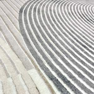 Alfombra de Entrada Rectangular Abstracta de Lujo, Poliéster Antideslizante para Uso Doméstico, Primavera 2024 - Product Image 3