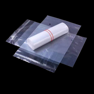 Custom Printed Self Sealing 100% Recycled LDPE clear Plastic Packaging <strong>Polybag</strong> - Product Image 1