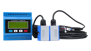 เครื่องวัดอัตราการไหลแบบดิจิตอลชนิดหนีบพร้อมการสื่อสาร RS485 ความแม่นยำ 1.0% แบบติดผนัง สำหรับน้ำ - Product Image 3