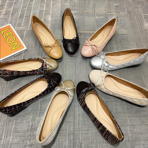 Zapatos de Vestir de Oficina para Mujer al por Mayor, Zapatos Planos Sin Cordones, de Goma Suave, Tipo Bailarina, para Primavera y Verano - Product Image 2