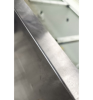 Machine professionnelle de rainurage vertical CNC pour tôles d'aluminium, fabrication de métaux, acier inoxydable, industrie décorative