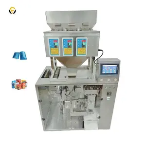 FillinMachine Automatic Premade Bag Stand Up Zipper Bag Solid Granule snacks beans nuts popcorn candy Doypack Packing Machine