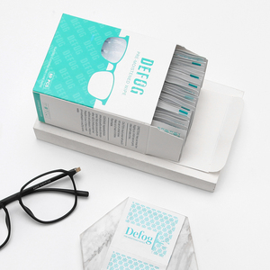 Lunettes pour écrans de téléphone, accessoires de protection contre le <span class=keywords><strong>brouillard</strong></span> Portable, lentille de verre, chiffon de nettoyage humide en microfibre - Product Image 5